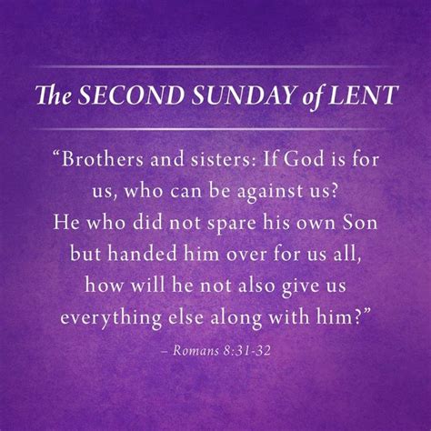 Second Sunday of Lent | Advent prayers, Lent, Faith quotes