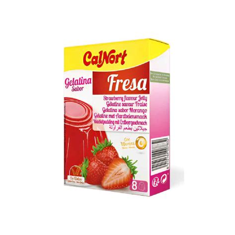 Gelatina Sabor Fresa G Esencial Pack