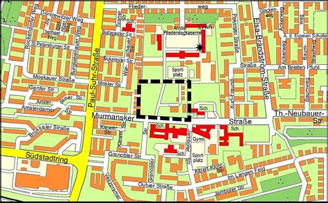 Bebauungsplan Nr 160 THW Murmansker Straße Halle Saale