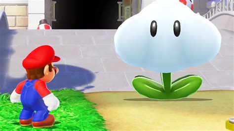 What Happens When Mario Collects The Cloud Flower In Super Mario