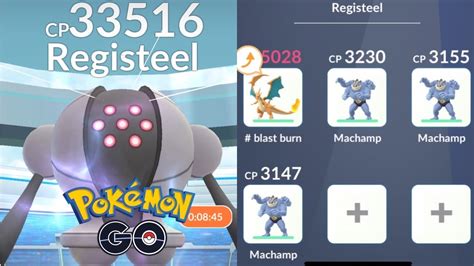 Registeel Duo With Level Mega Charizard Y And Shadow Machamp Youtube