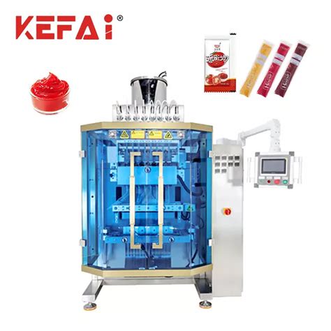 Kefai Automatic Multi Lane Sachet Liquid Ketchup Sauce Honey Jelly