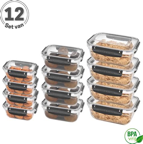 Set De Bo Tes De Prep De Repas Bo Tes De Conservation Anthracite