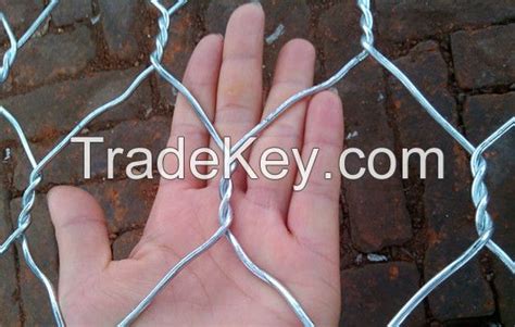 ASTM A975 Standard Heavily Galvanized Gabion Baskets For Erosion