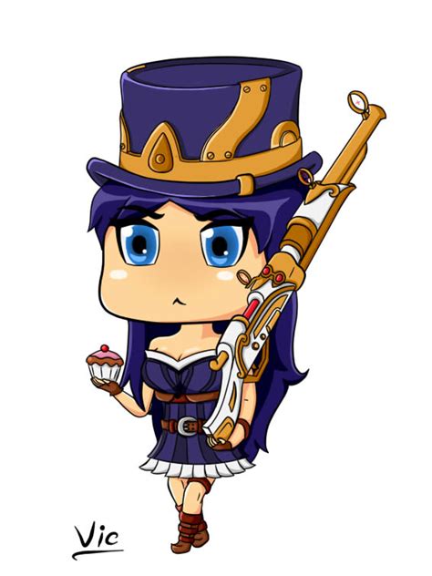 Caitlyn Chibi By Vicius96 On Deviantart