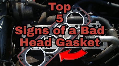 Signs Of A Head Gasket Leak