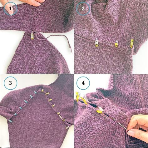 How To Set In A Sleeve On A Knitted Sweater