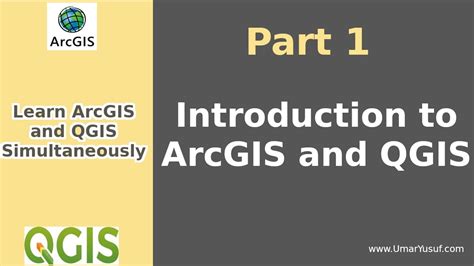 Learn Arcgis And Qgis Simultaneously Part Introduction To Arcgis