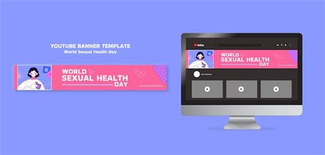 Free Psd World Sexual Health Day Youtube Cover Template