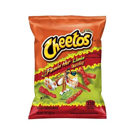Cheetos Flaming Hot Limon Crunchy G