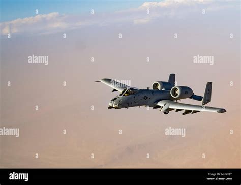 A U S Air Force A 10 Thunderbolt II Pilot Maneuvers Into Formation