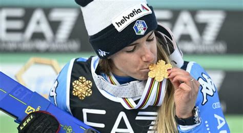 Marta Bassino Oro Ai Mondiali Di Sci Nel Gigante Parallelo Prima