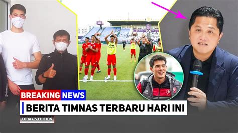 ELKAN SAMBUT SEMIFINAL Indra Sjafri Siapkan Kejutan Erick Thohir