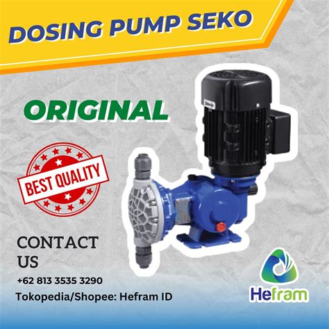 Jual Dosing Pump Seko Pompa Dosing Kimia Ms B C L H Flickr