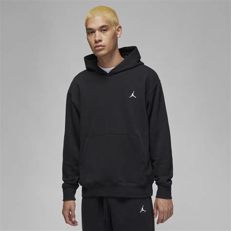 Jordan Men's Brooklyn Fleece Pullover Hoodie in Black - ShopStyle