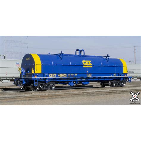 Scale Trains HO Rivet Counter Thrall-Trinity 42' Coil Steel Car CSX ...