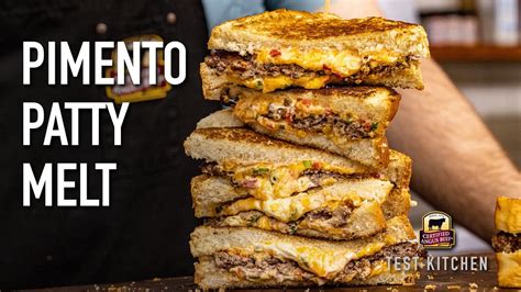 Pimento Cheese Patty Melt Recipe Youtube