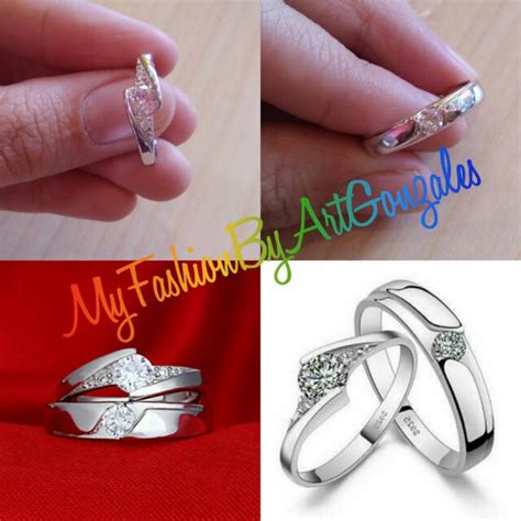 Unisilver Couple Rings Infinity