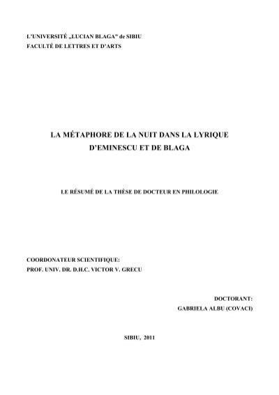 L Universite Lucian Blaga De Sibiu Doctorate Ulbs