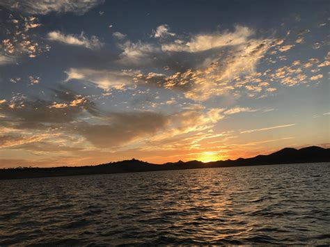 Lake pleasant sunset tonight. : r/phoenix