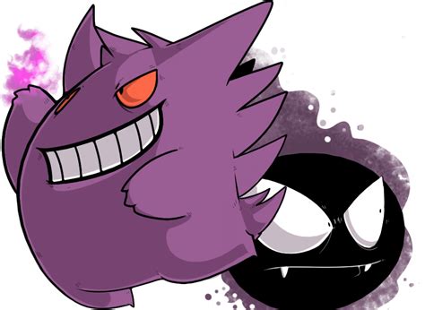 Gastly Gengar By Z0mb13s On Deviantart