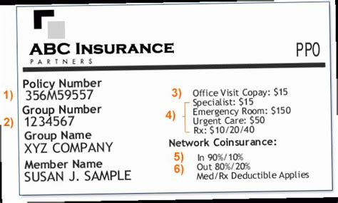 Fake Health Insurance Card Template Best Of Sample Insurance Card