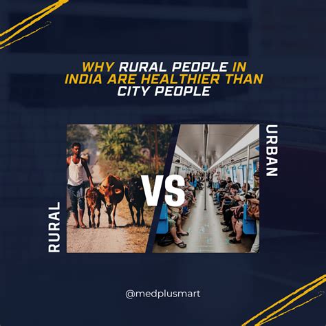 Why rural people in India are healthier than city people? | by MedPlus ...