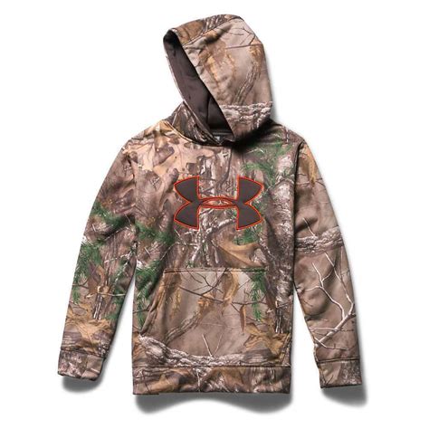 New With Tags Mens Ua Under Armour Hunting Camo Hoodie Hooded