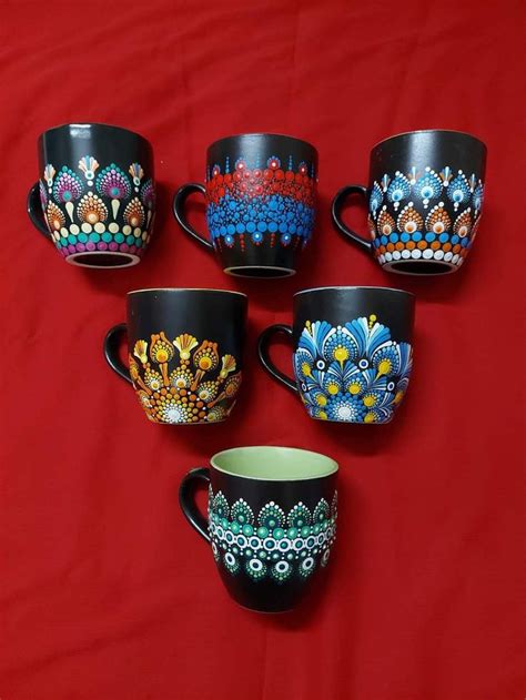 Pin By Susan Atwood On Painting Mandala Painting Painted Coffee Mugs