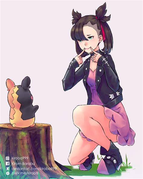 Marnie Pokemon Sword And Shield By Kiroba999 On Deviantart