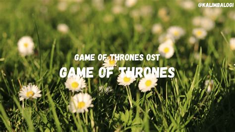 Game Of Thrones Main Theme Easy Kalimba Number Tabs YouTube