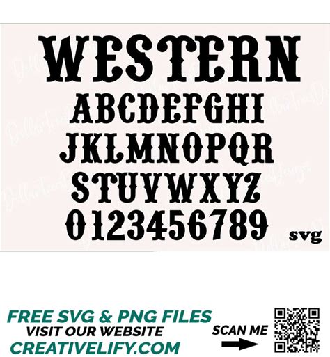 Rodeo Font Svg Country Font Western Font Cowboy Font SVG Inspire