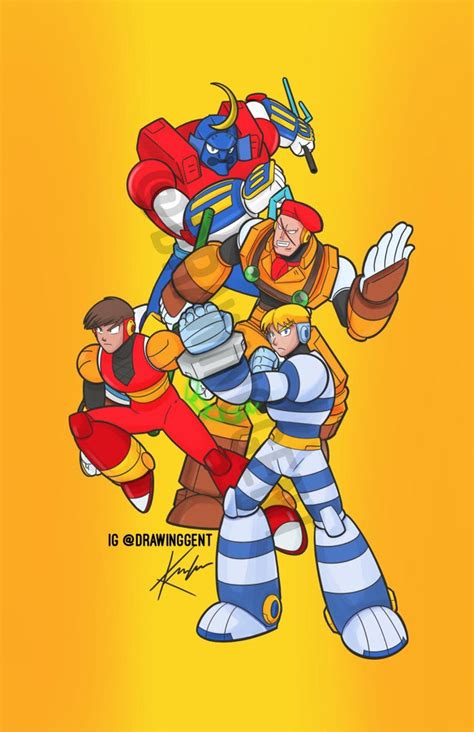 [OC] Mad Gear / Final Fight by me IG DRAWINGGENT : r/Megaman
