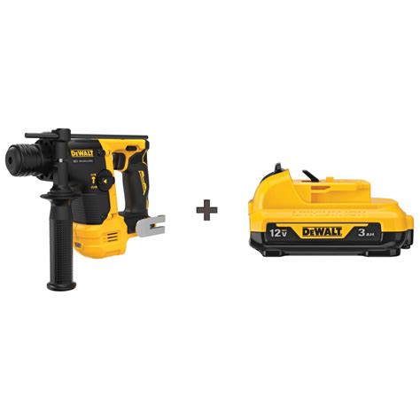 DEWALT D Handle 12 V Rotary Hammer 385XU2 DCH072B DCB124 Grainger