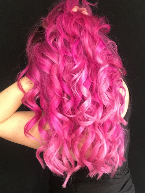 Long Pink Hair