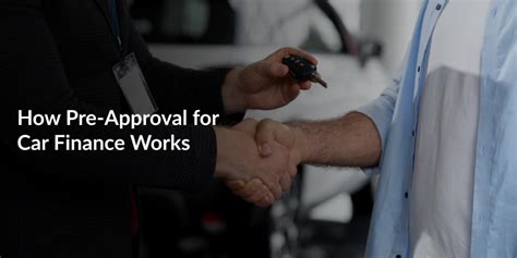 How Pre Approval For Car Finance Works Crossy’s Cars