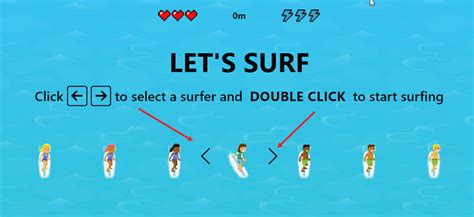 Play Edge Surf Game to discover hidden Easter Eggs & much more