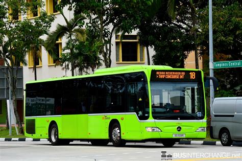 Bus 18 SBS Transit Mercedes Benz Citaro SG1139R Bus Interchange