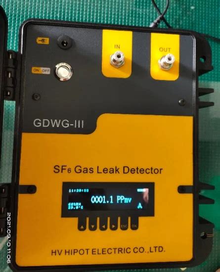 Hvhipot Gdwg Iii Sf Gas Leak Analyzer Electric Power Insulation Gas