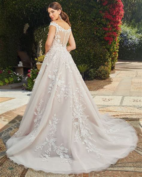 2406 Evelina Ball Gown Wedding Dress By Casablanca Bridal WeddingWire