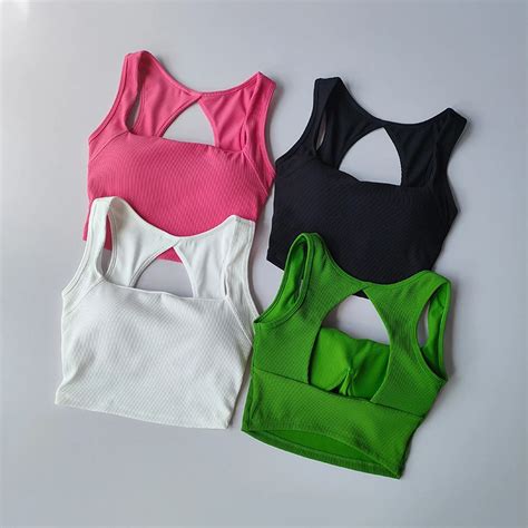 Women Sports Bra Top Push Up Fitness Yoga Bra Underwear Sport Tops For