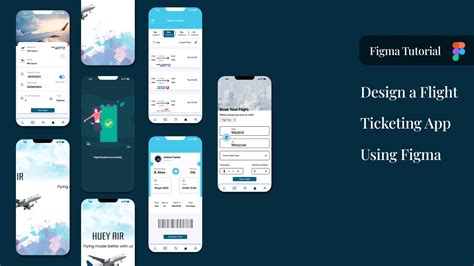 Create A Flight Ticket Booking Application Using Figma YouTube