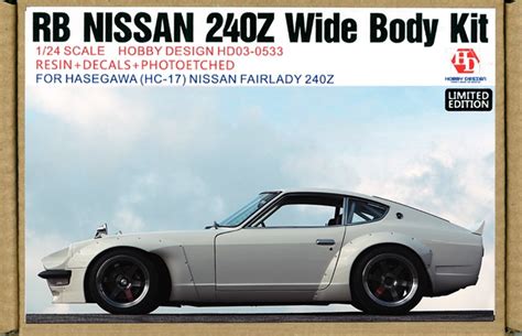 Rb Nissan 240z Wide Body Kit For Hasegawa Hc 17 Nissan Fairlady 240z