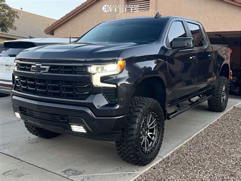 2022 Chevrolet Silverado 1500 With 20x9 1 Fuel Rebel 6 And 29560r20 Toyo Tires Open Country Mt