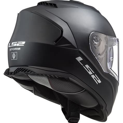 CASCO LS2 FF800 STORM SOLID MATT BLACK INTEGRALES CASCOS Cascos Y