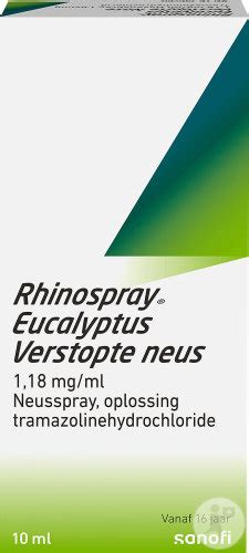 Rhinospray Eucalyptus Nez Bouch Mg Ml Spray Nasal Flacon Ml