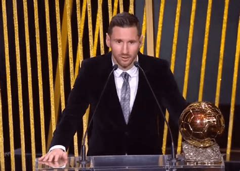 Lionel Messi Gana Su Sexto Balón De Oro En Su Carrera