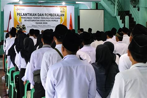 Dibekali Aplikasi Siwaslu Pengawas Tps Siap Bertugas Kebumen