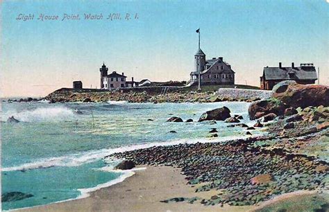 Watch Hill Lighthouse Postcard 23