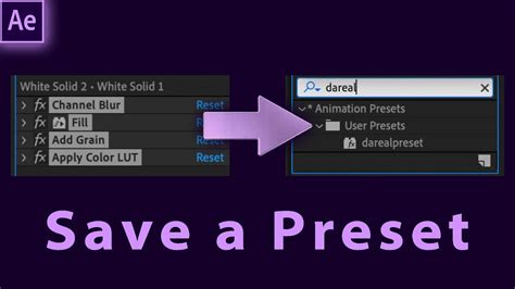 Adobe After Effects Presets Americangaret